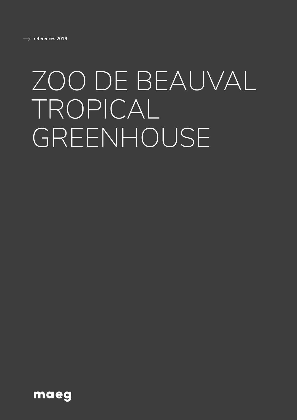 Zoo De Beauval tropical greenhouse